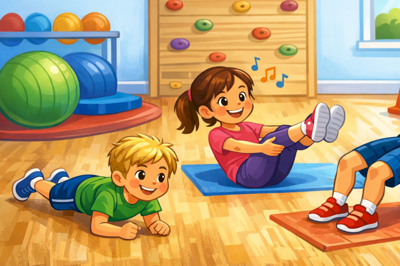 CORE Kids - Cvičení pro silný a stabilní trup