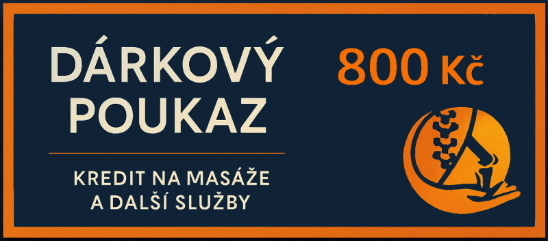 Voucher DÁREK Kredit 800 Kč